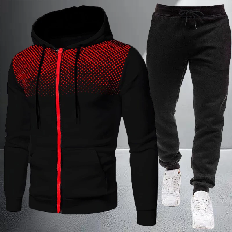 Winter Clothing Equipment - Jesienno-zimowa wysokiej jakości męska kurtka, dres,