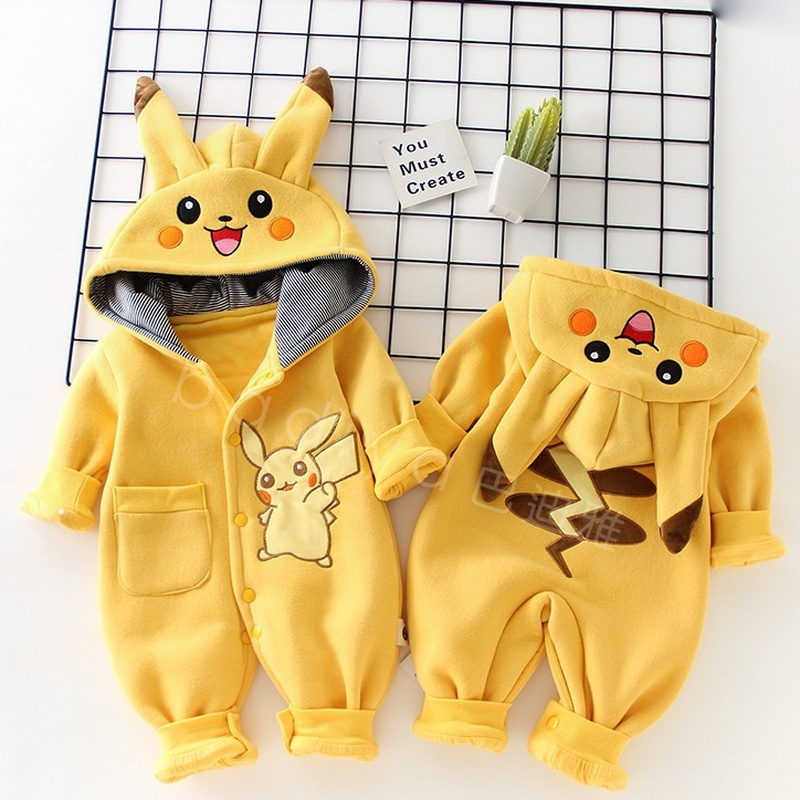 Winter Clothing 1 Year Old - Piżama dla niemowląt z motywem kreskówkowych