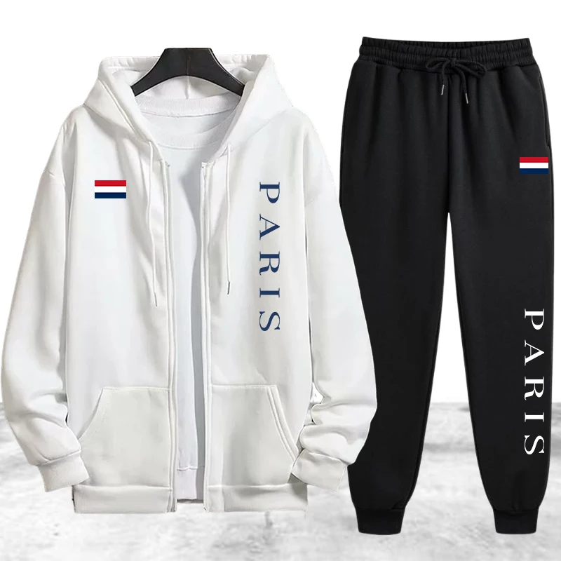Męski dres z kapturem na zamek – Winter Clothing Equipment recenzja i cena