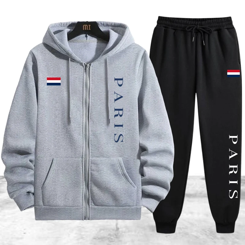 Męski dres z kapturem na zamek – Winter Clothing Equipment recenzja i cena
