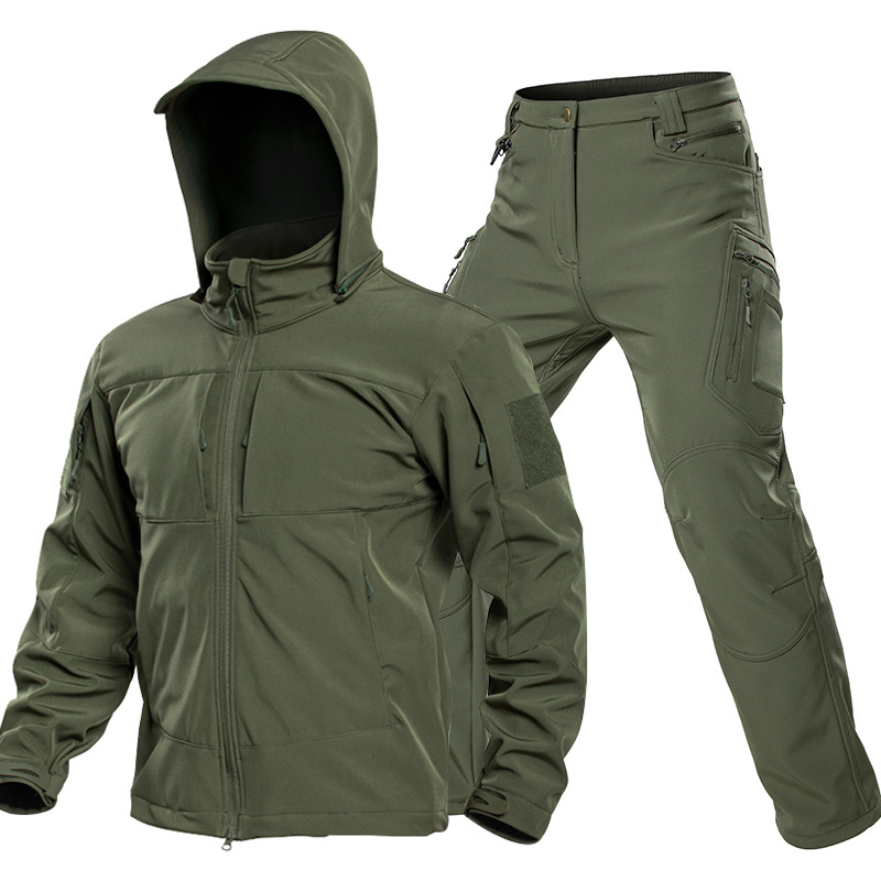 Męski taktyczny komplet softsh – Winter Clothing Equipment recenzja i cena