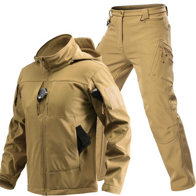 Męski taktyczny komplet softsh – Winter Clothing Equipment recenzja i cena