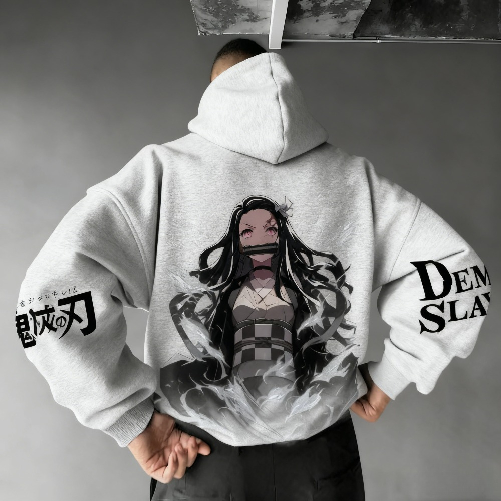 Bluza męska Demon Slayer z kap – Winter Clothing Boys recenzja i cena