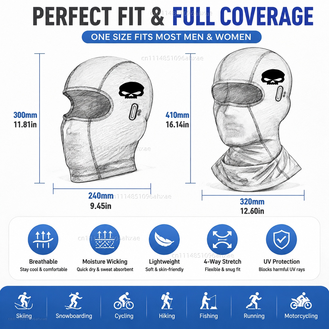 Kominiarka motocyklowa Harley  – Wool Balaclava Knit recenzja i cena