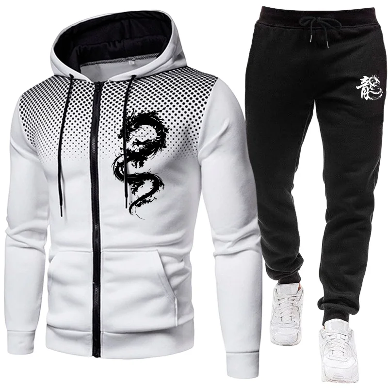 Męski Zestaw z Nadrukiem Smoka – Winter Clothing Equipment recenzja i cena