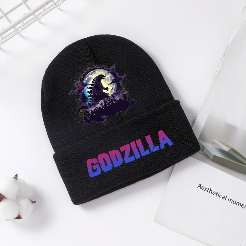Godzilla czapka z dzianiny zim – Winter Clothing Boys recenzja i cena